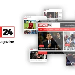 News24 – Elementor Blog Magazine