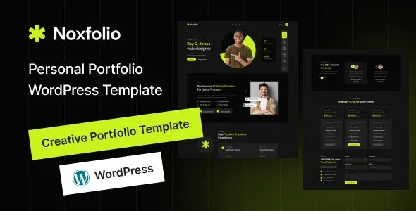 Noxfolio 1.0.9 – Personal Portfolio Resume WordPress Theme