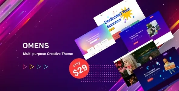 Omens 1.0.6 – Multipurpose Creative WordPress Theme