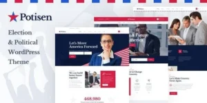 Potisen – Election & Political WordPress Theme