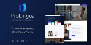 ProLingua – Translation Services WordPress Theme