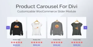 Product Carousel for Divi and WooCommerce + Demos