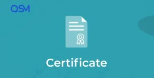 QSM Certificate