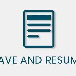 QSM Save and Resume