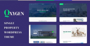 Qxygen – Single Property WordPress Theme