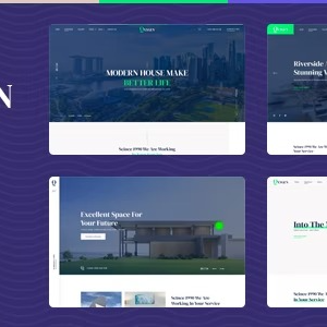 Qxygen – Single Property WordPress Theme
