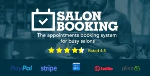 Salon Booking  – WordPress Plugin