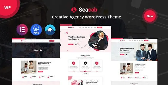 Seacab - Creative Agency WordPress Theme