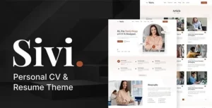 Sivi  – Personal CV/Resume Theme