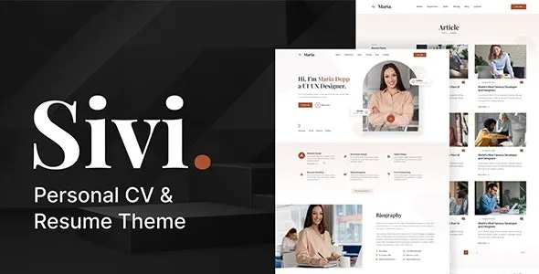 Sivi 1.4 – Personal CV/Resume Theme