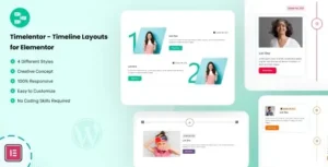 Timelentor – Timeline Layouts for Elementor