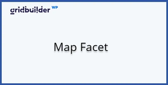 WP Grid Builder Map Facet