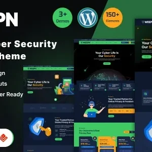 Weepn – VPN & Cloud Services WordPress Theme