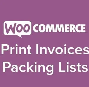 WooCommerce Print Invoices and Packing Lists