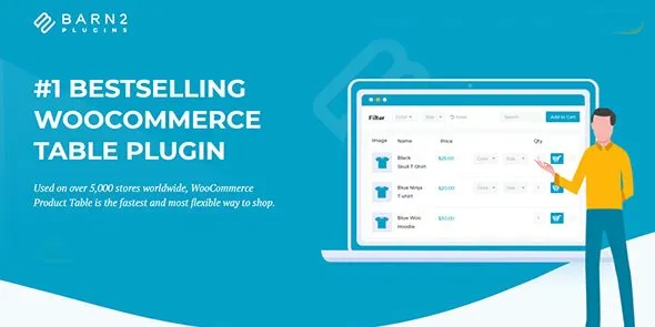 WooCommerce Product Table 4.1.1 – Barn2 Media