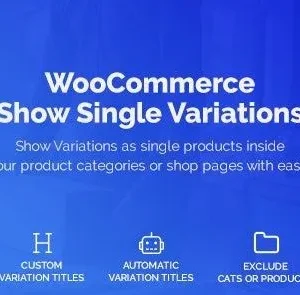 WooCommerce Show Variations as Single Products 1.4.6