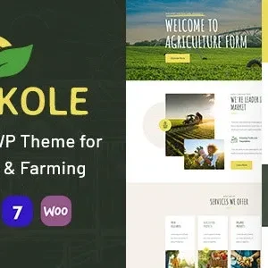 Agrikole – Responsive WordPress Theme for Agriculture & Farming