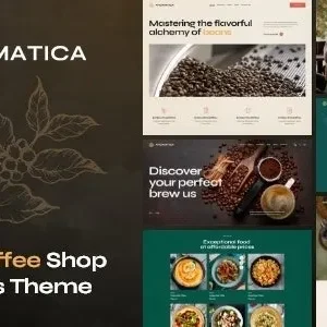 Aromatica – Cafe & Coffee Shop WordPress Theme