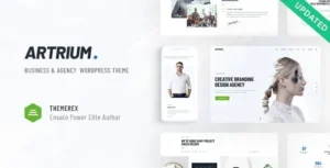 Artrium  Creative Agency & Web Studio WordPress Theme
