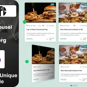 BWD Post Carousel Block For Gutenberg 1.4