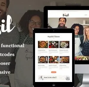 Basil - Cooking Classes and Workshops WordPress Theme