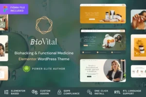 BioVital  – Functional Medicine Doctor Theme