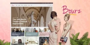 Bourz  – Life, Entertainment & Fashion Blog Theme