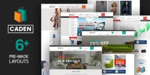Caden Mega Store Responsive WordPress Theme