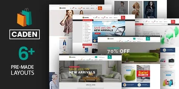 Caden Mega Store Responsive WordPress Theme