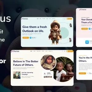 Charius – Nonprofit Charity WordPress Theme