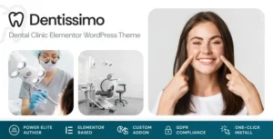 Dentissimo – Medical & Dentist WordPress Theme