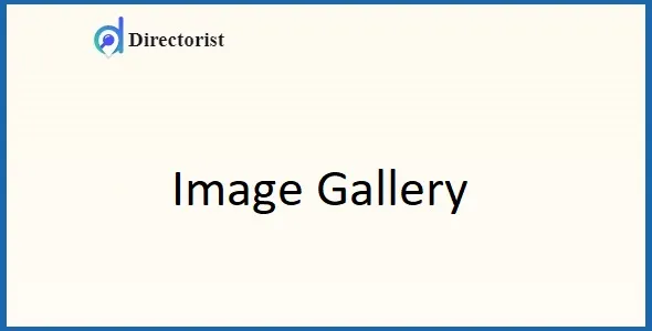 Directorist Image Gallery 2.2