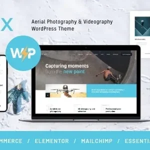 DroneX – Aerial Photography & Videography WordPress Theme