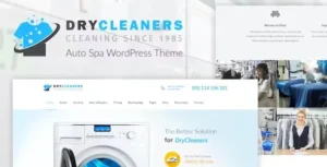 Dry Cleaning – Laundry Services WordPress Theme
