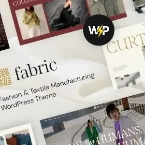 Fabric – Fashion & Textile Manufacturing WordPress Theme