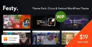 Festy  – Theme Park, Circus & Festival WordPress Theme