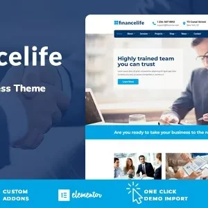 FinanceLife – Business WordPress Theme