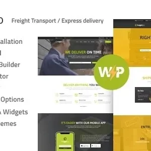 FreightCo - Transportation &; Warehousing Theme