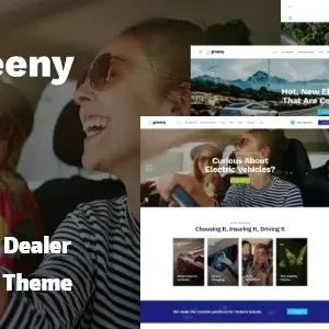 Greeny – Electric Car Dealership WordPress Theme
