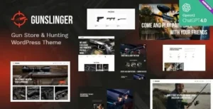 Gunslinger  – Gun Store & Hunting WordPress Theme