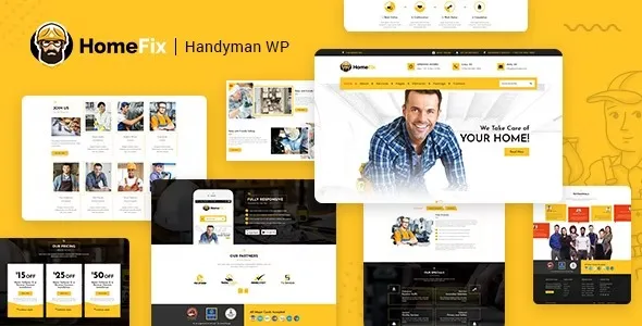 HomeFix - Plumber, Handyman Maintenance Theme