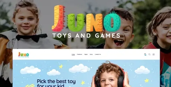 Juno – Kids Toys & Games Store WordPress Theme