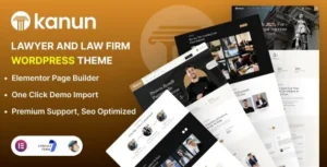 Kanun  – Lawyer & Law Firm WordPress Theme