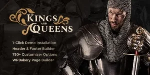 Kings & Queens – Historical Reenactment WordPress Theme
