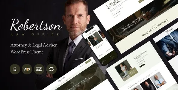 Law Office – Attorney & Legal Adviser WordPress Theme + RTL