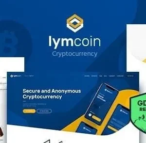 Lymcoin - Cryptocurrency & ICO WordPress Theme