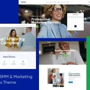 Markty – SMM & Marketing WordPress Theme