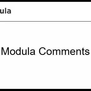 Modula Comments