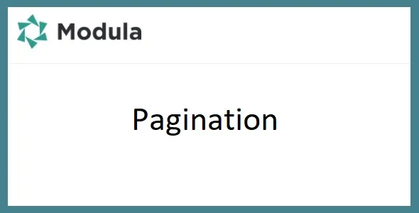 Modula Pagination 1.0.8