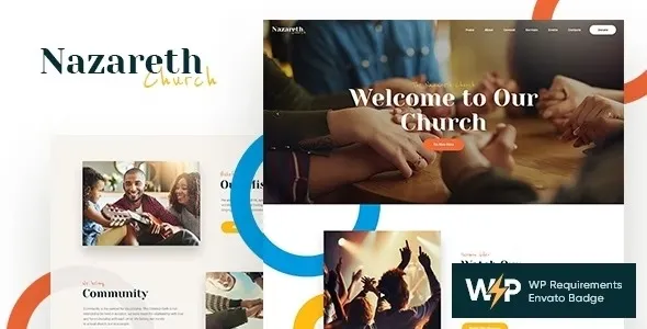 Nazareth – Church & Religion WordPress Theme